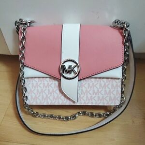 Michael Kors Greenwich leather crossbody bag